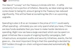 Polkadot allayed fears of Treasury being devastated by advertising