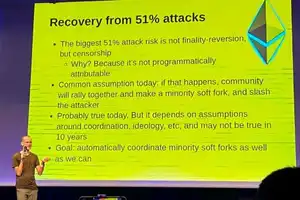 Vitalik Buterin advocated an automatic response to the 51% attack