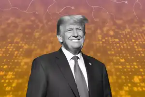 TrumpCoin token (DJT), allegedly created by investor Martin Shkreli along with Trump's son, Berron, collapsed 91%